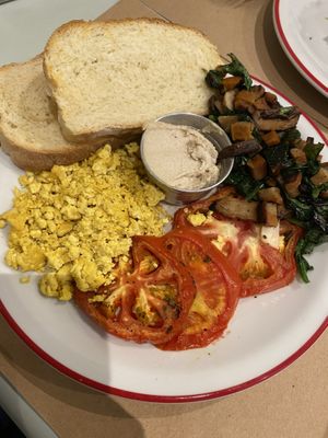 Desayuno americano  at Gordo Vegano in Buenos Aires