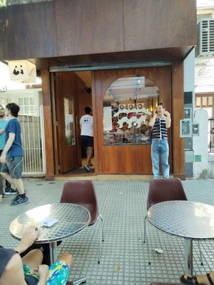 From the outside at Gordo Vegano in Buenos Aires