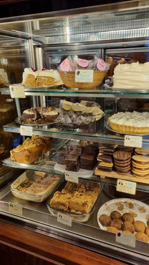 tortas at Gordo Vegano in Buenos Aires