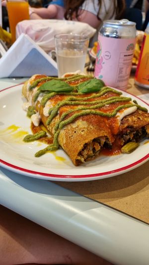 canelones at Gordo Vegano in Buenos Aires