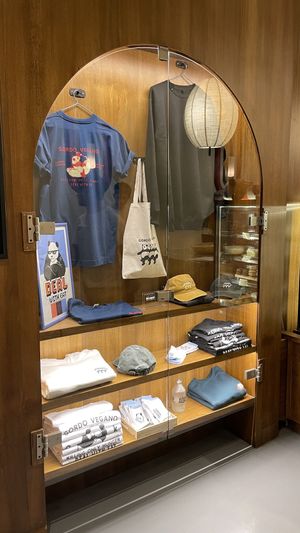 Merch  at Gordo Vegano in Buenos Aires