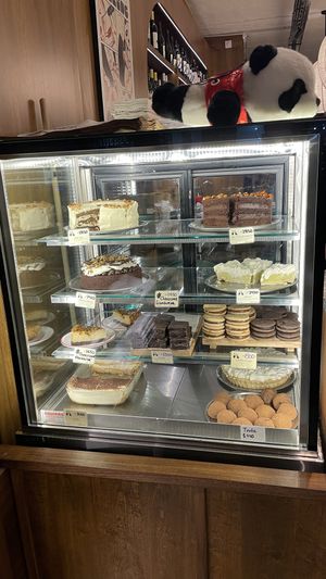 Vitrina dulces  at Gordo Vegano in Buenos Aires