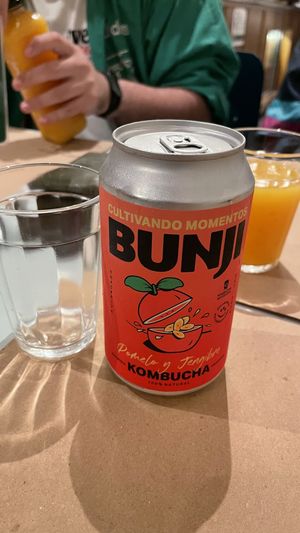 Kombucha  at Gordo Vegano in Buenos Aires