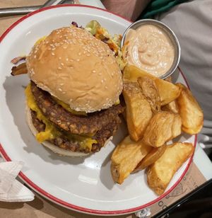 Hamburguesa vacon  at Gordo Vegano in Buenos Aires