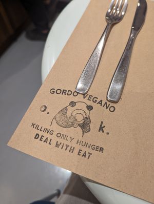 🐼 at Gordo Vegano in Buenos Aires