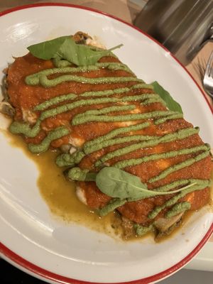Canelones: yummy  at Gordo Vegano in Buenos Aires
