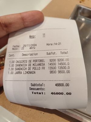  at Gordo Vegano in Buenos Aires