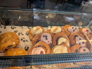 Pastries at Gordo Vegano in Buenos Aires