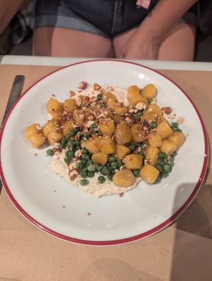 Ñoquis at Gordo Vegano in Buenos Aires