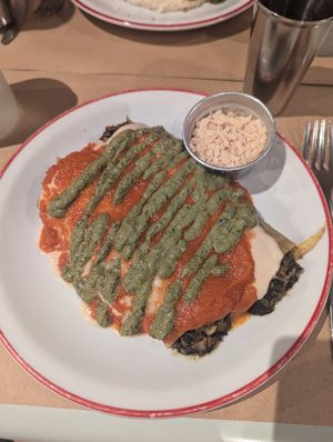 Canelones at Gordo Vegano in Buenos Aires