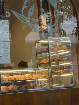 Croissants of all kinds  at Gordo Vegano in Buenos Aires