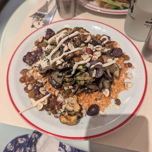 Ensalada Mediterránea at Gordo Vegano in Buenos Aires
