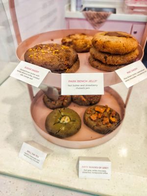 Vegetarian cookies and pies at Guilt Cookies in Central Singapore