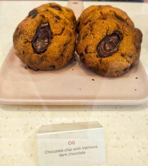 Vegetarian cookies and pies at Guilt Cookies in Central Singapore