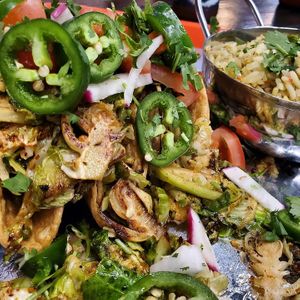 Brussel Sprouts Tacos at TACO SHOP in El Paso