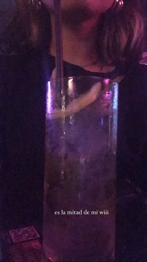 Los tragos sí son ricos jajaj at Lado V in Buenos Aires