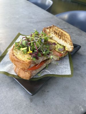 BLT (made vegan)  at Extraordinary Desserts in San Diego