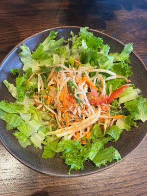 Papaya Salad at Beau Thai in Denver