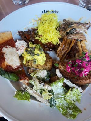 Brunch buffet  at ChouChou in Stockholm