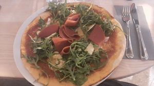 Pepperonicini pizza at ChouChou in Stockholm