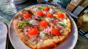 Swedish Style Pizza at ChouChou in Stockholm