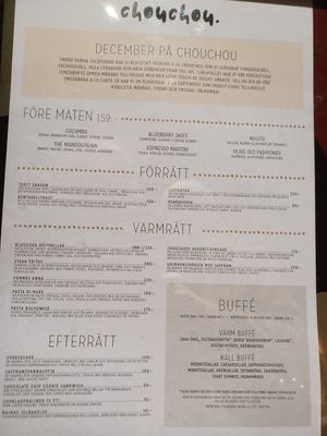 #Veganuary at ChouChou in Stockholm