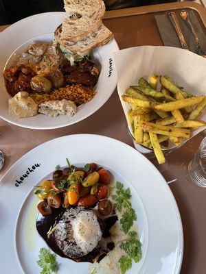 Buffet selection at the top  at ChouChou in Stockholm