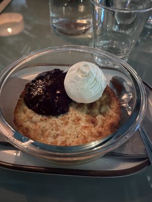 Swedish cheese cake  at ChouChou in Stockholm