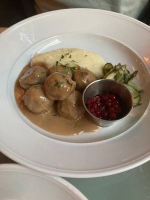 Meat balls at ChouChou in Stockholm