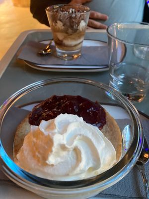 Swedish cheesecake at ChouChou in Stockholm