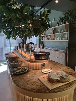 Part of the buffet at ChouChou in Stockholm