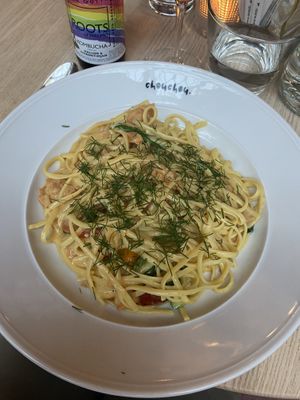 Salmon Pasta  at ChouChou in Stockholm