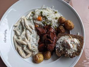 Buffet at ChouChou in Stockholm