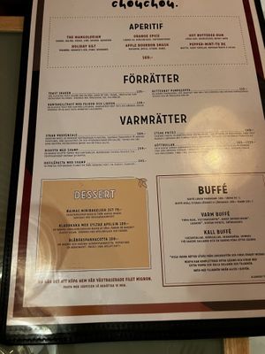   at ChouChou in Stockholm