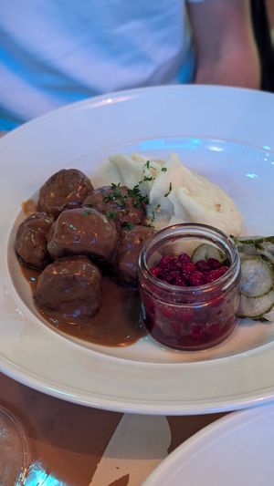 Meatballs at ChouChou in Stockholm