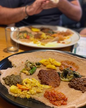 We had really nice and interesting conversation with owner. Will visit again to continue our history & culture together!  at Mama Ethiopian Cuisine in Seoul