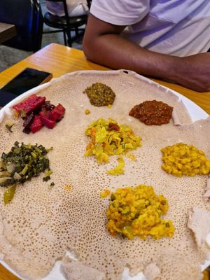  at Mama Ethiopian Cuisine in Seoul