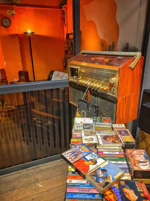 Cassette collect , 80s,90s memory  at SUSU Vegan Mylk Bar Penang in Penang