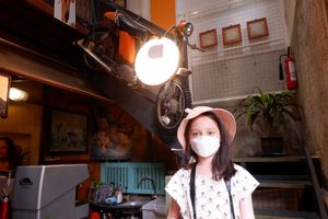 Shop Front. at SUSU Vegan Mylk Bar Penang in Penang