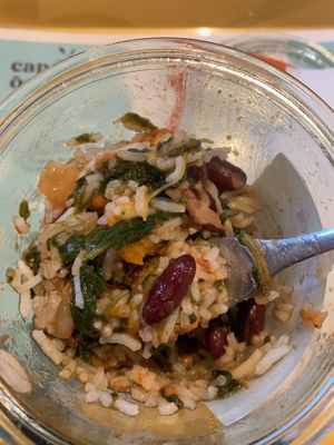 Vegan chilli dish  at Capogreen  in Villeneuve-dascq