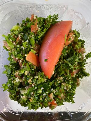 Vegan Tabbouleh Salad. IN TAKE HOME CONTAINER. at Marie et Cie in Valley Village