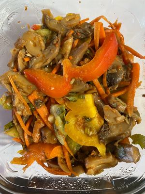 Vegan Korean Vegetable Salad. In Take HOME CONTAINERS. at Marie et Cie in Valley Village