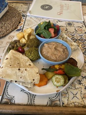   at Shanti Shanti Cafe in Dahab