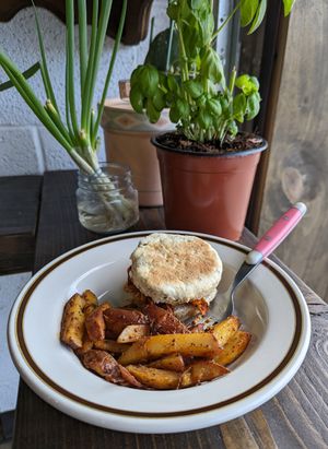 Breakfast Dagwood at Old Cuss Cafe in South Salt Lake