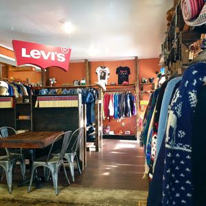 thrift store inside at Old Cuss Cafe in South Salt Lake