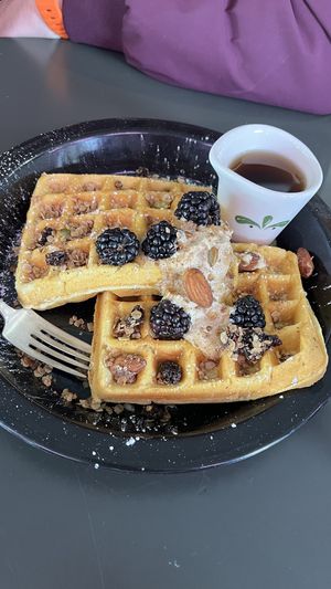 Horchata Waffles  at Old Cuss Cafe in South Salt Lake