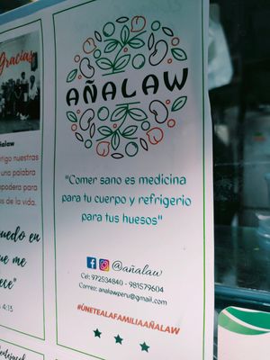 Su filosofia at Añalaw in Lima