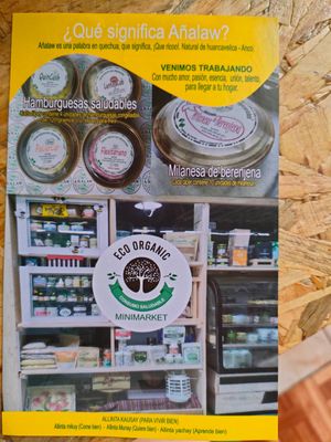 Al lado del restaurante se encuentra una linda tienda de productos orgánicos (precios muy buenos más económico que en otros lados). at Añalaw in Lima