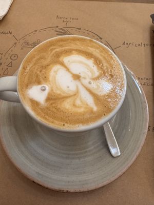 Cappuccino   at Masamama Bakery and Mill in Arequipa