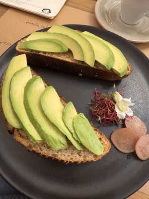 Avocado Brot   at Masamama Bakery and Mill in Arequipa